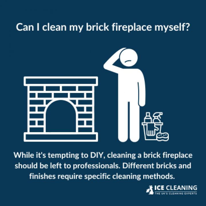 How To Clean A Brick Fireplace
