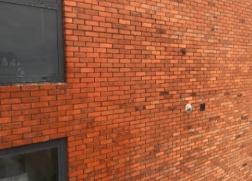 Graffiti Removal At Churchill & Mathesons Estate Agents