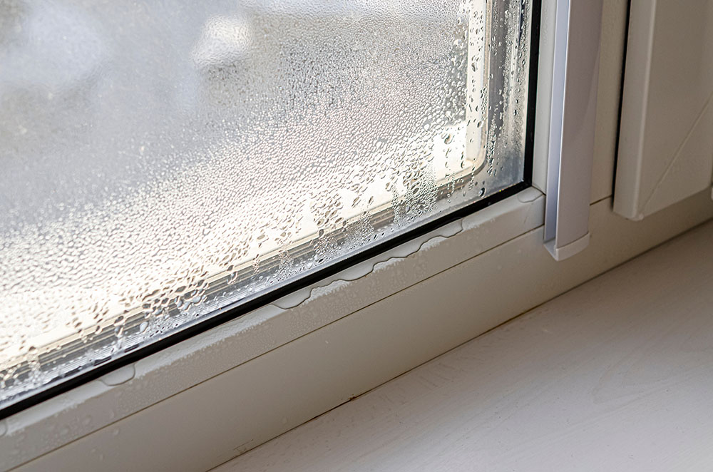 Condensation on window