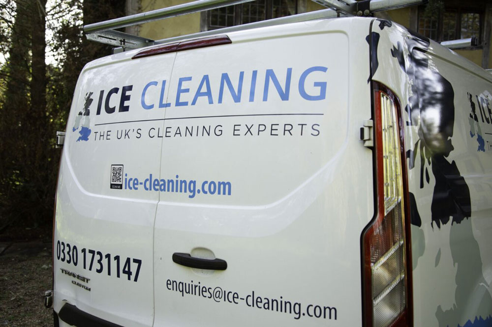 ICE Cleaning van