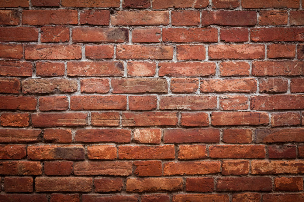 A brick wall