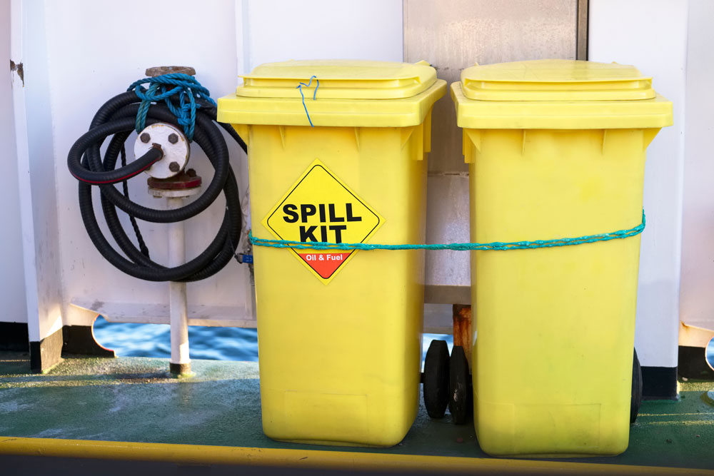 Oil spill kits