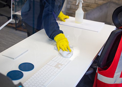 Office cleaning at paack.
